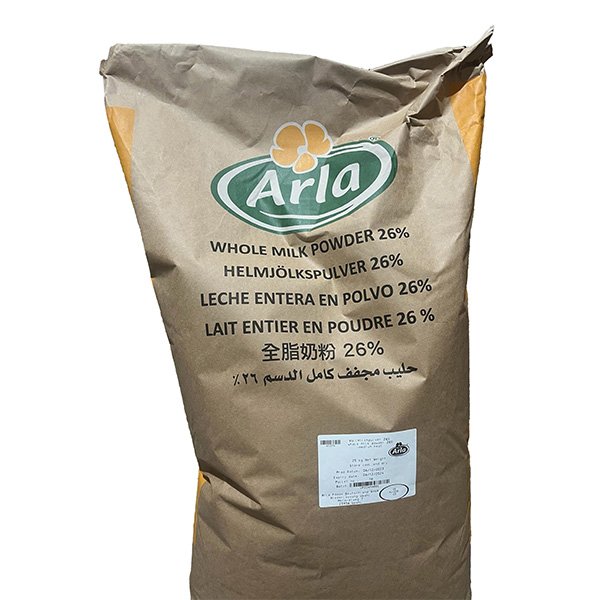 LECHE ENTERA EN POLVO 26% MG PROFESIONAL SACO 25KG